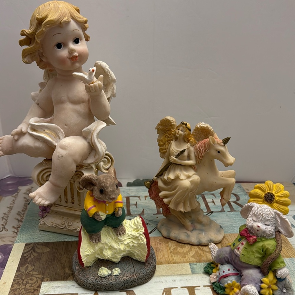 Vintage 90’s  K’’s Collection heavily angels Limited, edition, unicorn angel